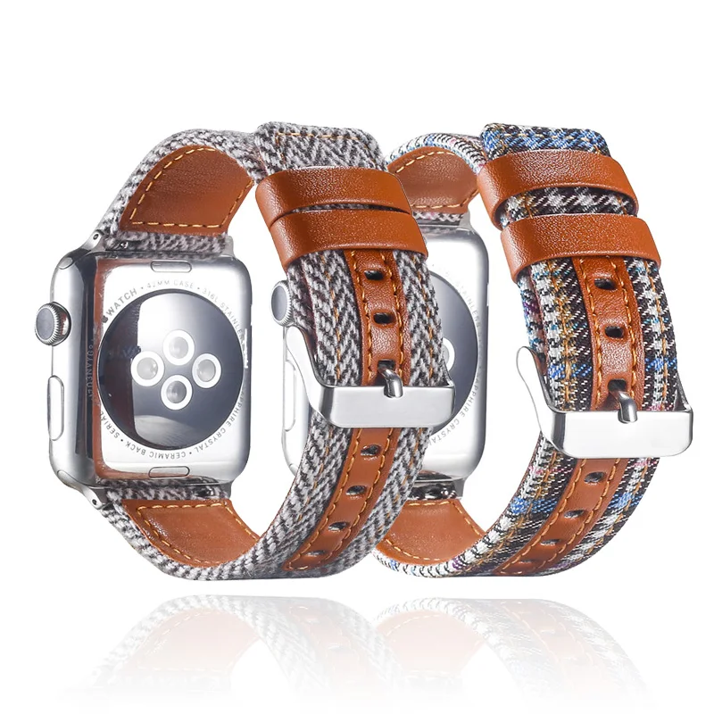 Ремешок для часов кожаный Apple Watch 4 3 2 1 44 мм 40 38 42 мм|Ремешки часов| |