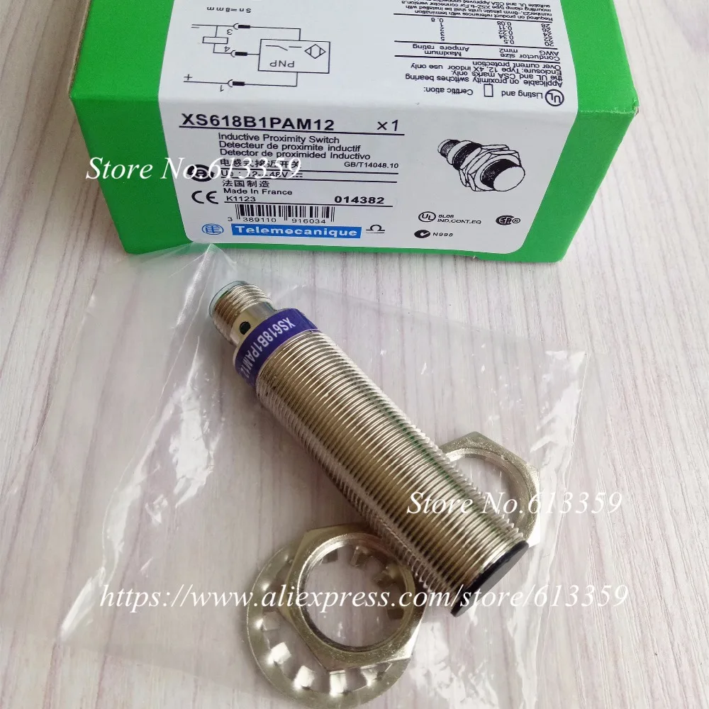 2 шт. XS618B1PAM12 XS618B1NAM12 Новый индуктивный датчик приближения Schneider | Электронные