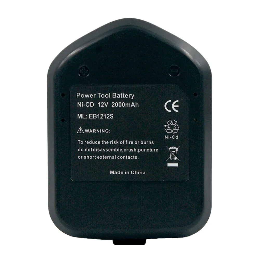 Перезаряжаемая батарея EB1212S EB1214S 12 в 2000 мАч Ni CD для Hitachi запасная EB1226HL EB1230HL