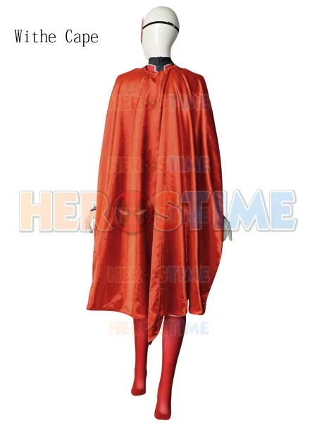 Красный женский/женский костюм для косплея из спандекса с принтом кошки Zentai