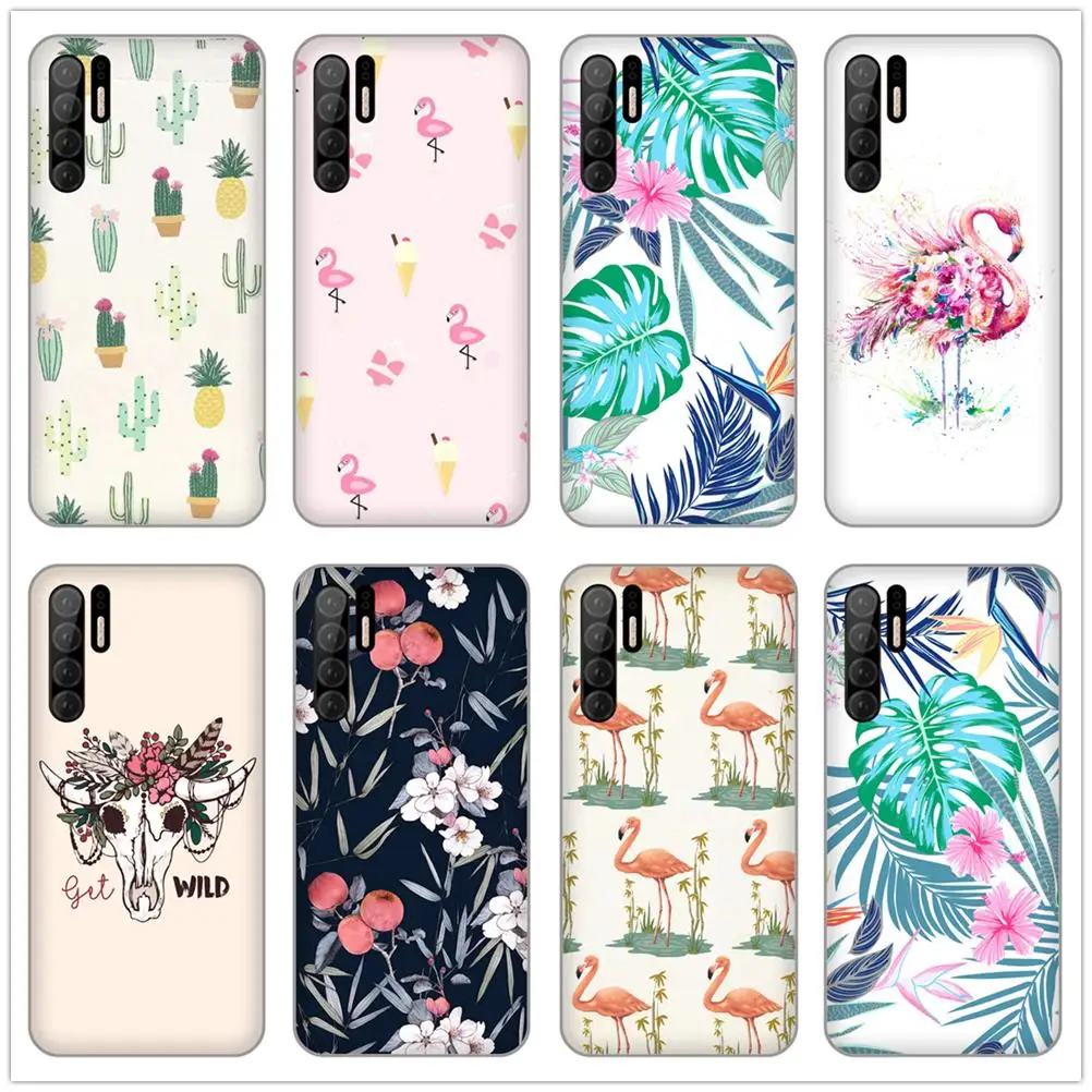 Модные летние Фламинго Love Силиконовые Мягкий ТПУ силиконовый чехол для Huawei P10