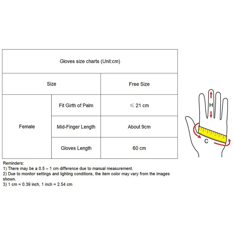 Женские велюровые перчатки 60 см цвет в ассортименте | Аксессуары для одежды