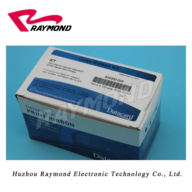 Datacard 534000-005 KT ribbbon для использования с принтерами id-карт SD260 SD360 SP35 SP55 SP75-1000 принтов |
