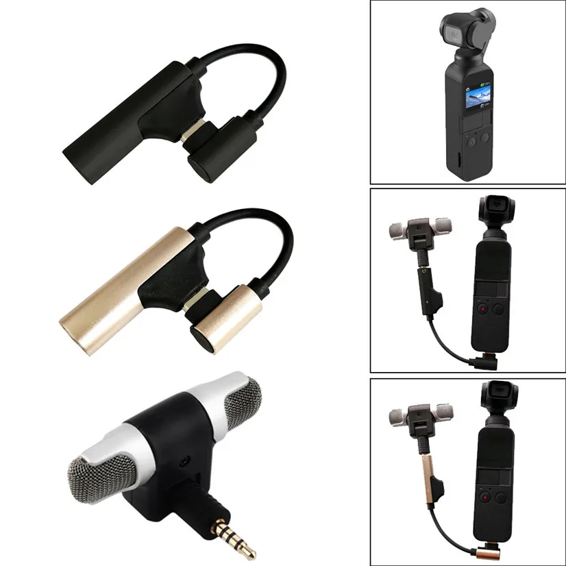 HIPERDEAL новый внешний микрофон для камеры Mic беспроводной DJI Osmo ручной Gimble 4K камера #