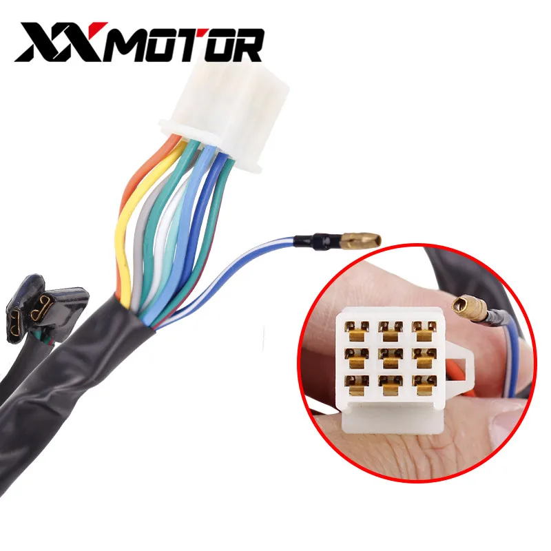 Мотоциклетный высокий светильник левый и правый сигнал поворота пусковой