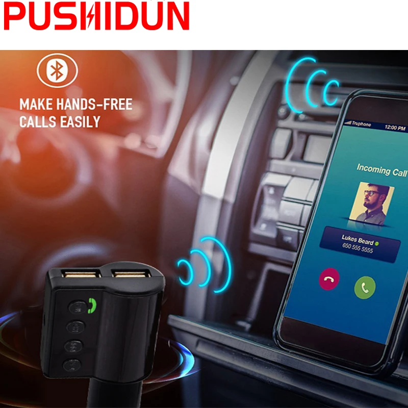 ЖК-дисплей Дисплей автомобиль-Стайлинг Универсальный Bluetooth гарнитура для авто