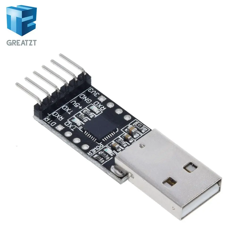 Преобразователь GREATZT 1 шт. 5 контактный CP2102 USB 2 0 на модуль TTL UART 6 последовательный
