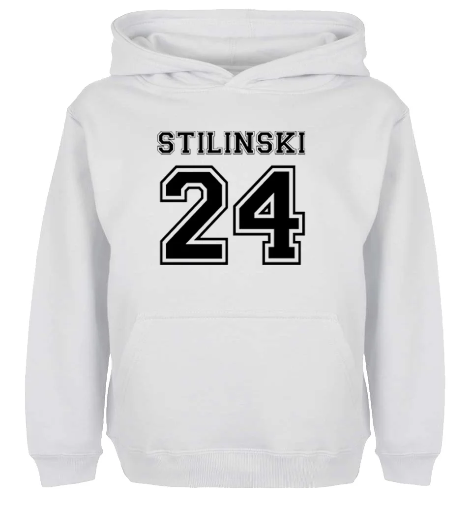 Модная толстовка унисекс Stilinski № 24 дизайнерская с капюшоном для подростков волк