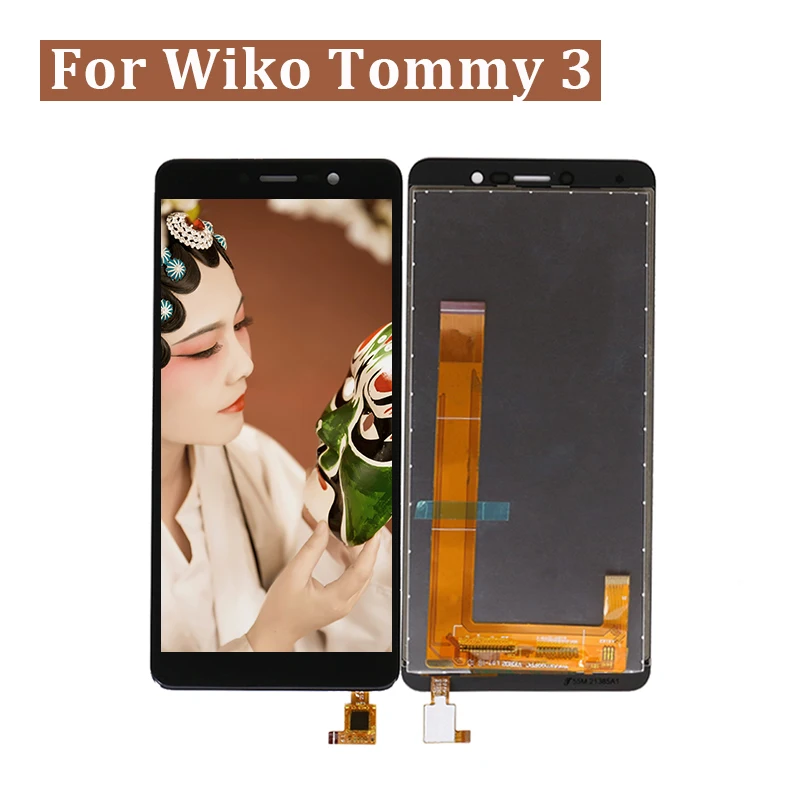 Для ЖК дисплея Wiko Tommy 3 с кодирующий преобразователь сенсорного экрана в сборе для
