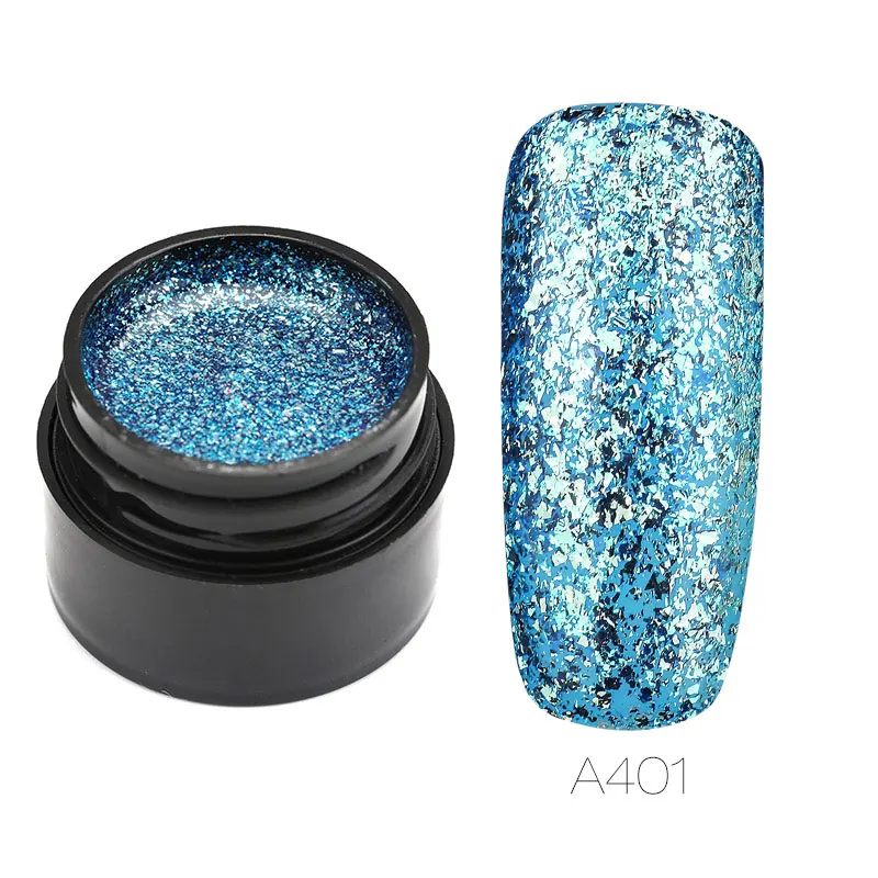 RFA401 ROSALIND UV Nail Gel Polish Neon Rainbow Hybrid Varnish Platinum 5ML Gel Paint Set For Manicure Semi permanent Base top Gel Lak - Цвет: RFA401