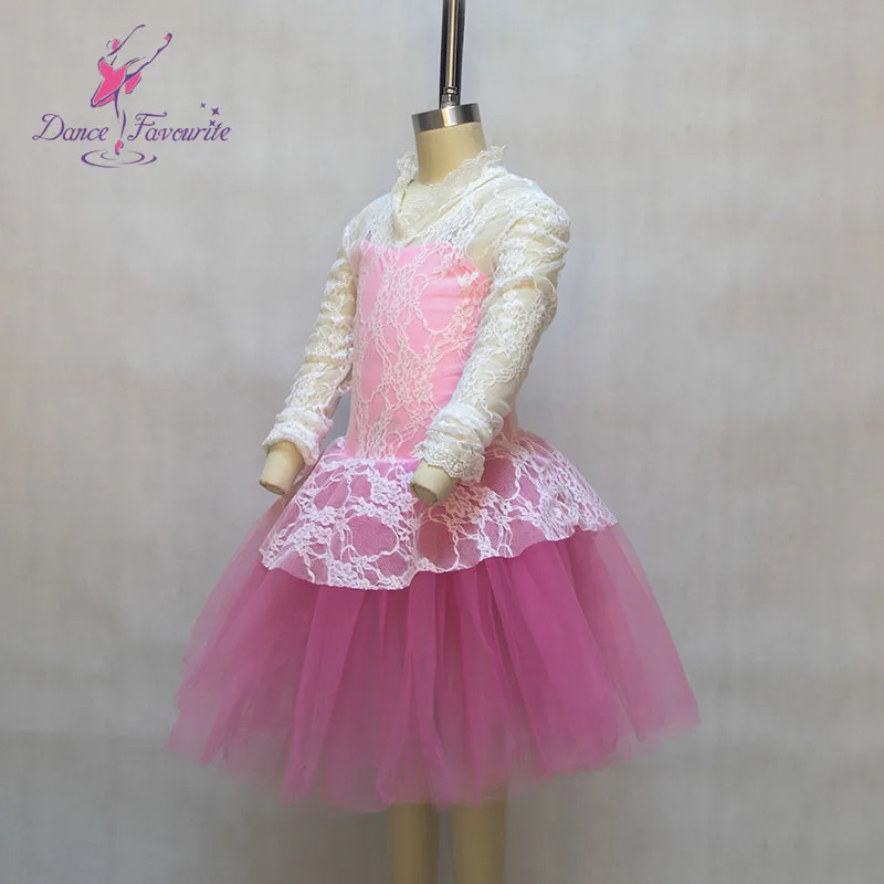 Горячая распродажа красивый дизайн кружевная романтичная балетная пачка для