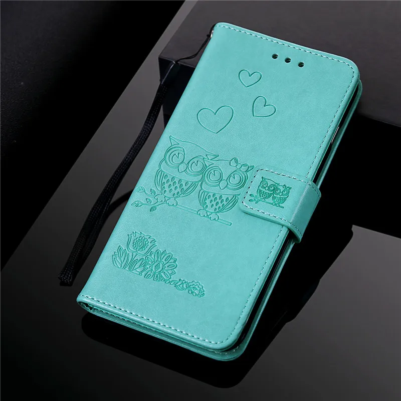 Style 1 Кожаные чехлы для iphone 11 Pro Max чехол Пара Сова чехол для iphone 11X8 7 6 6S Plus XS Max XR Флип Бумажник чехол для телефона - Цвет: Style 1