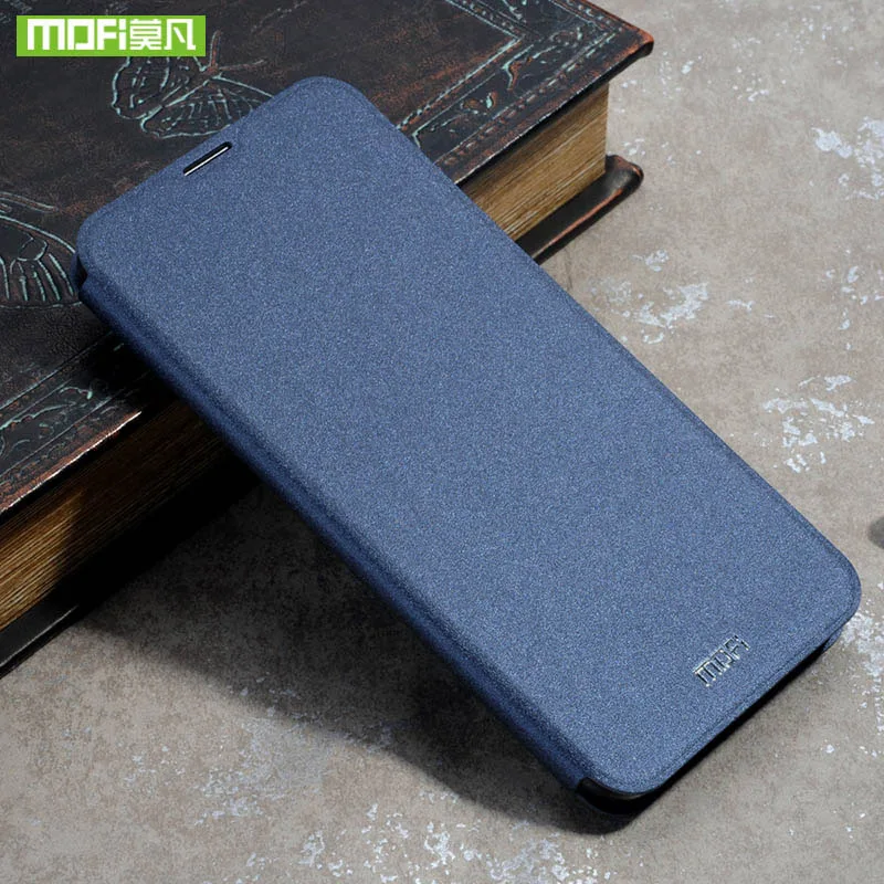 blue Чехол для Xiaomi Mi Play, силиконовый флип-кейс, кожаный чехол Xiomi, Mofi для Xiaomi Mi Play, чехол Xaomi 360, противоударный чехол из ТПУ - Цвет: blue
