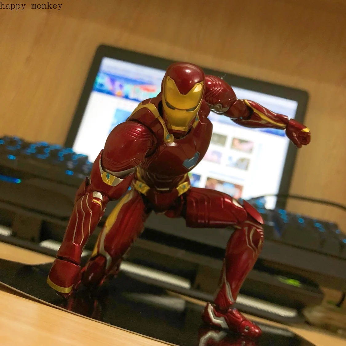 SHFiguarts СВЧ с принтом Железный человек MK50 в принтами &quotMarvel&quot &quotМстители&quot