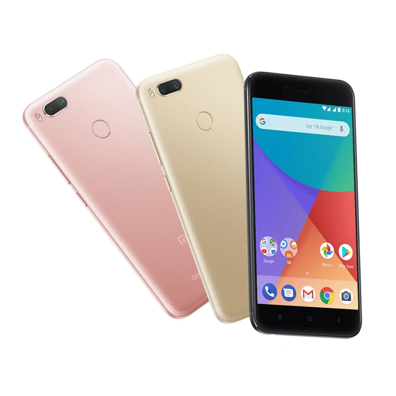 Глобальная версия Xiaomi Mi A1 4 Гб 64 5 &quot1080 P Snapdragon 625 12.0MP двойная камера смартфон