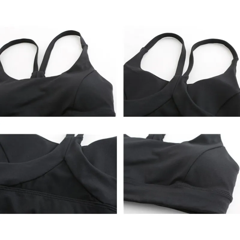 Русалочка кривая новый стиль сзади X line женский сетчатый спортивный укороченный