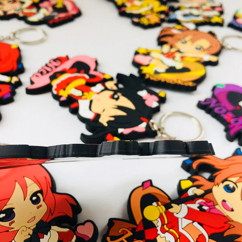 IVYYE 1 шт. LOVE LIVE серия аниме-брелок для ключей ПВХ Рисунок брелок милые игрушки брелок для ключей подарки на день рождения унисекс Новинка