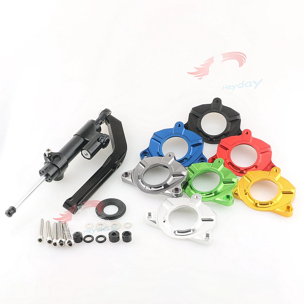 

For KAWASAKI Z1000/Z750 2014-2017 14 15 16 17 Adjustable Steering Stabilizer Damper Bracket Mount Kit Moto Support ZR800 13-15