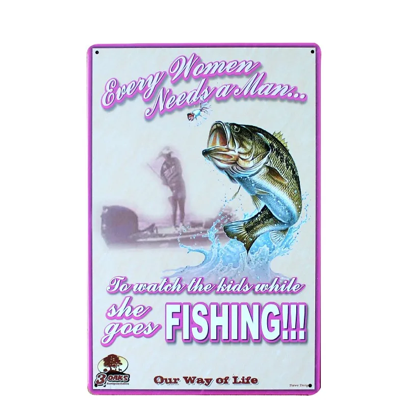 Художественный плакат A859 Охота Рыбалка дикий век животное железная роспись