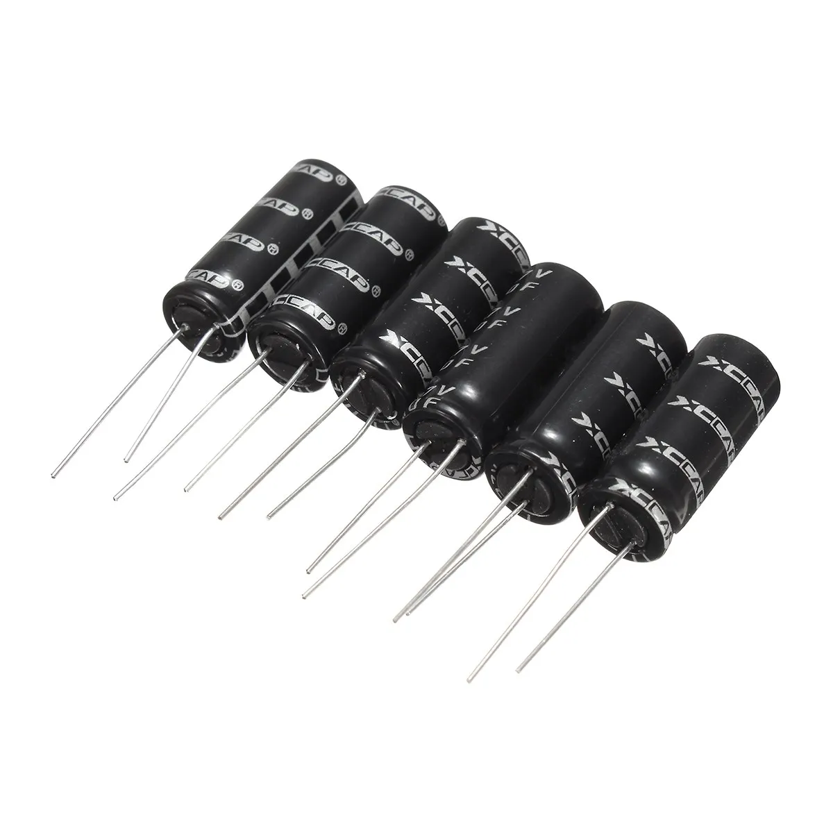 Новое поступление 1 шт. черный фарадный конденсатор 2 7 В 10F 10 мм Диаметр 26 длина