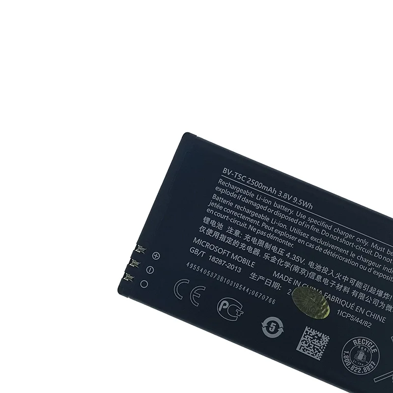 Аккумулятор 2500 мАч для Nokia Lumia 640 RM 1113 1073 Dual 1077 мобильный телефон в наличии новейшая