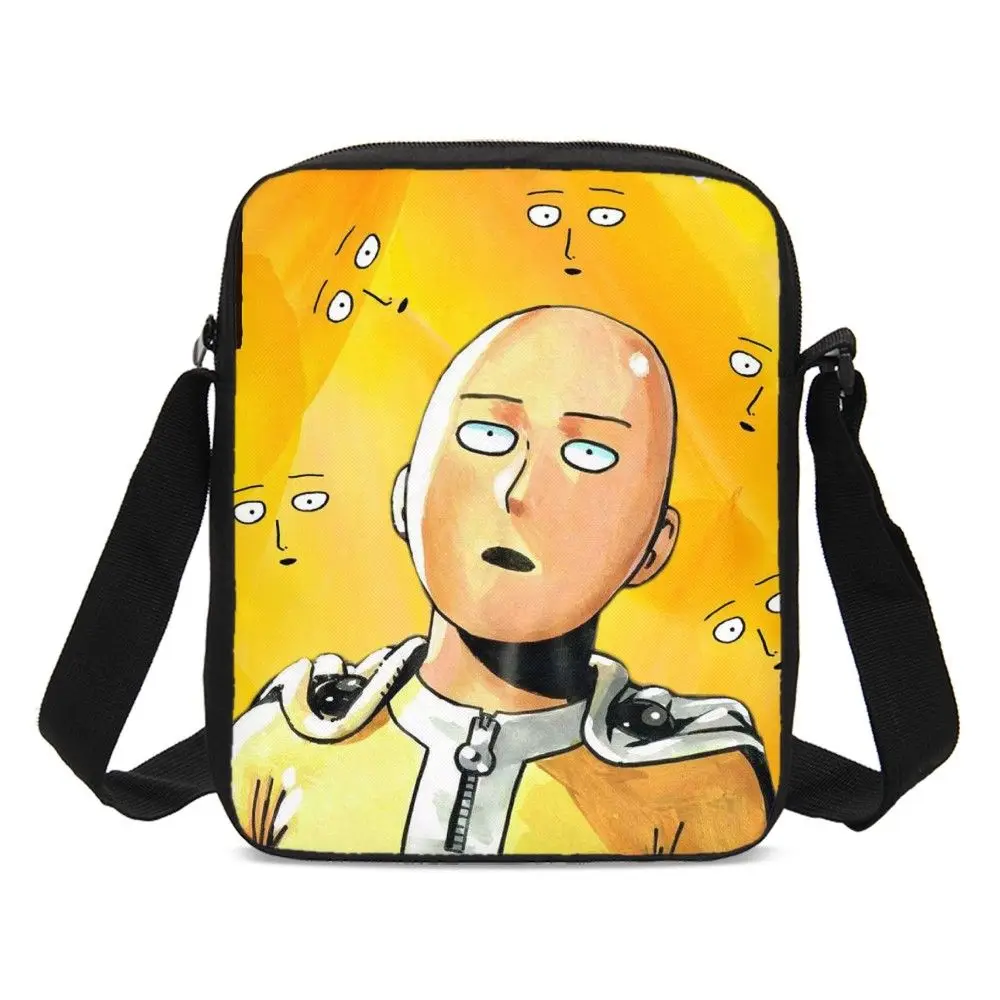 SCBU022001HIF One Punch Man мешок слинга прыжок аниме дизайн, сумка-мессенджер для детей через плечо сумка для мальчиков и девочек плеча Сумки сумка sac a main - Цвет: SCBU022001HIF