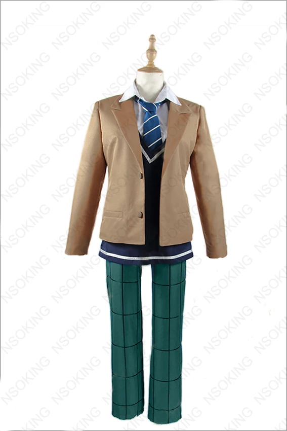 Аниме Anonymous Noise kanade yuzuriha школьная форма карнавальный костюм Индивидуальный