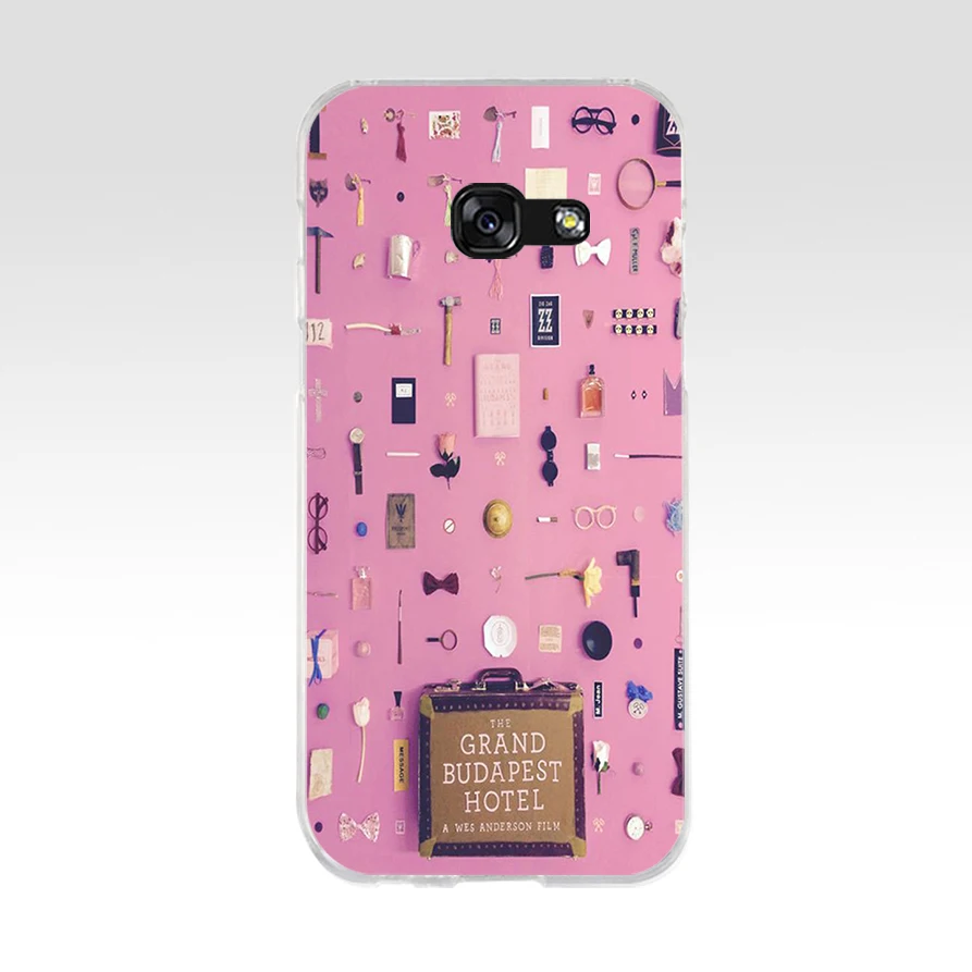 206AQ Wes Andersons Luggage Soft Silicone Tpu Cover phone Case for Samsung galaxy a3 a5 2016 2017 a6 A8 2018 | Мобильные телефоны и