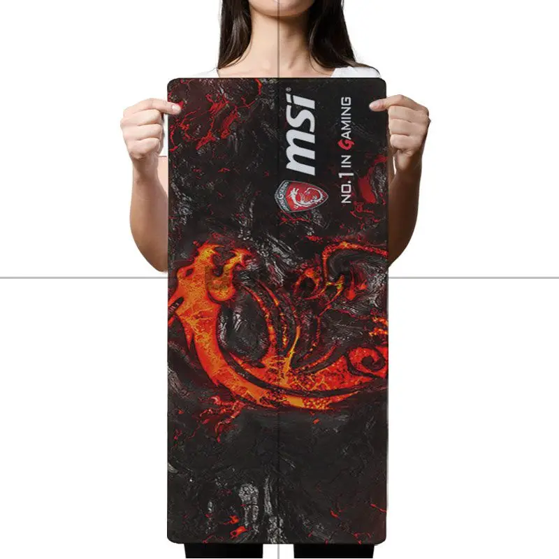 Lock Edge 30x80cm Babaite дизайн Msi Dragon Логотип уникальный настольный коврик игровой коврик для мыши большой коврик для мыши клавиатуры коврик - Цвет: Lock Edge 30x80cm