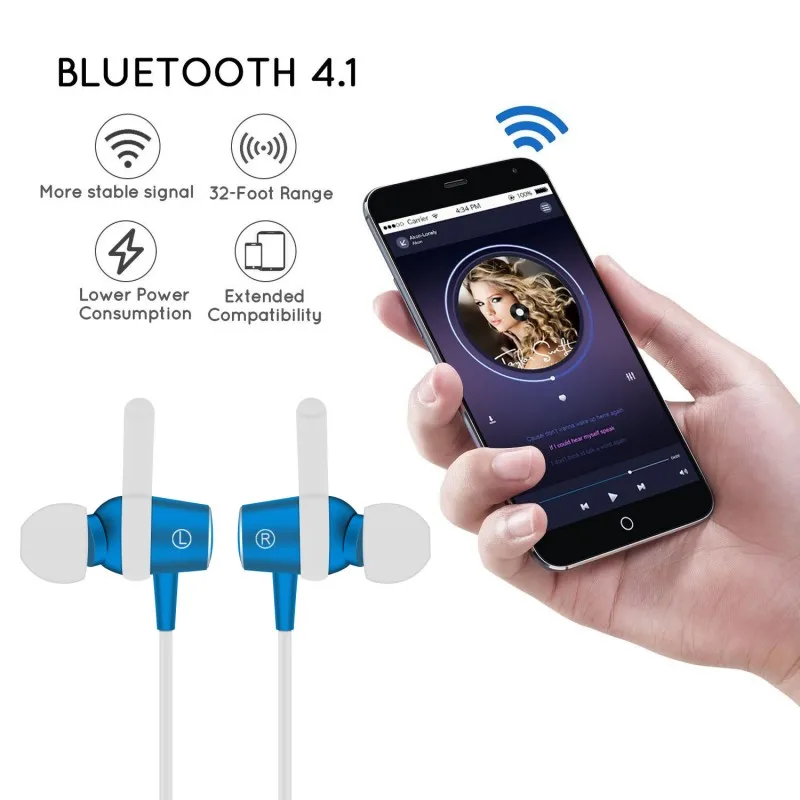 Bluetooth наушники для Samsung Galaxy J3 J5 J7 2017 года 2016 2015 Беспроводной Наушники случай