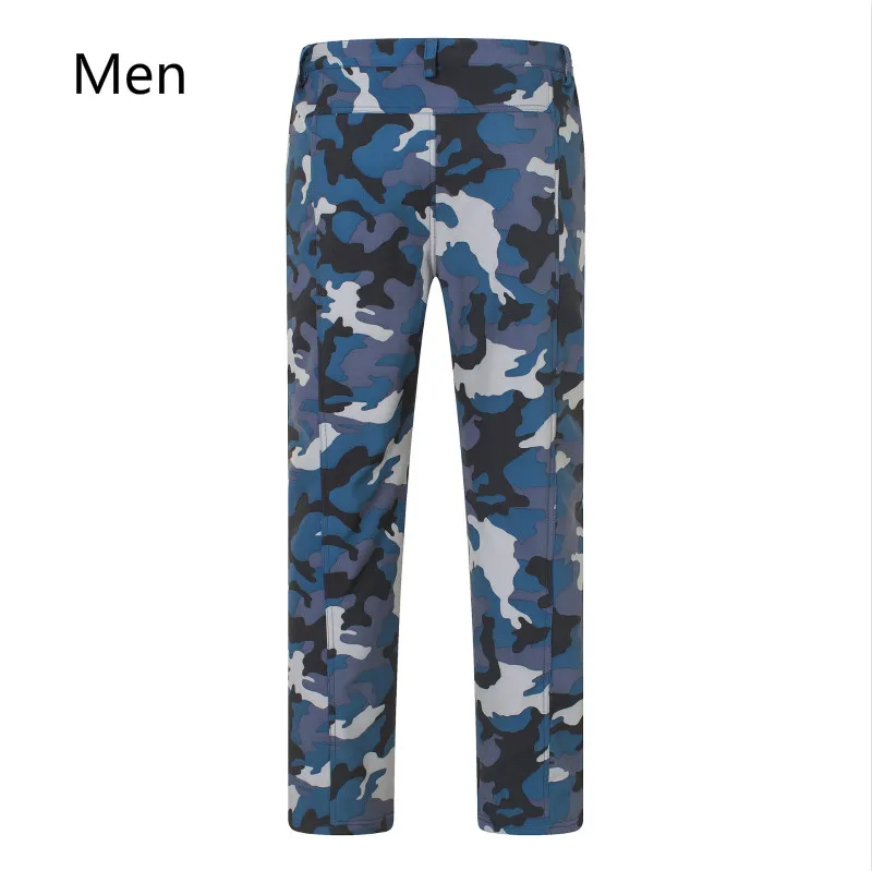 Autumn winter hiking jacket pant shark skin soft shell camouflage assault clothes fleece warm trekking camping coat | Спорт и