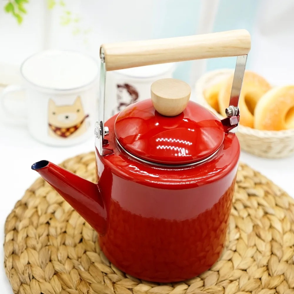 Эмалированный чайник бутылка для воды | Дом и сад