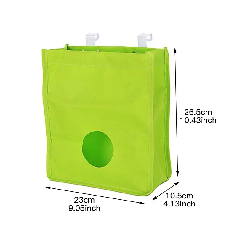 

Oxford Folding Storage Bag Kitchen Debris Finishing Collection Garbage Storage Cabinet Oxford Bag Hanging Storage Bag