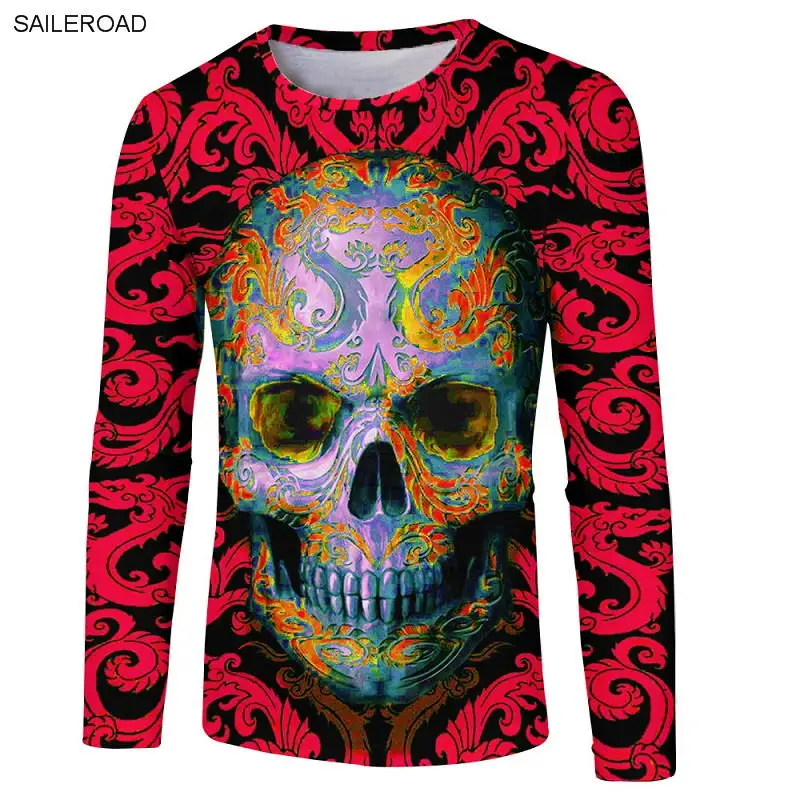FCCX135 Для мужчин 3D футболка уличная Фитнес Camiseta Masculina Боб Марли печати Рок Хип-хоп регги Костюмы черепа Harajuku футболка Топы - Цвет: FCCX135