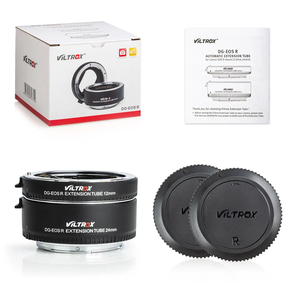 Viltrox DG-EOS R Автофокус Макро Удлинитель адаптер объектива для камеры Canon EOS R RP