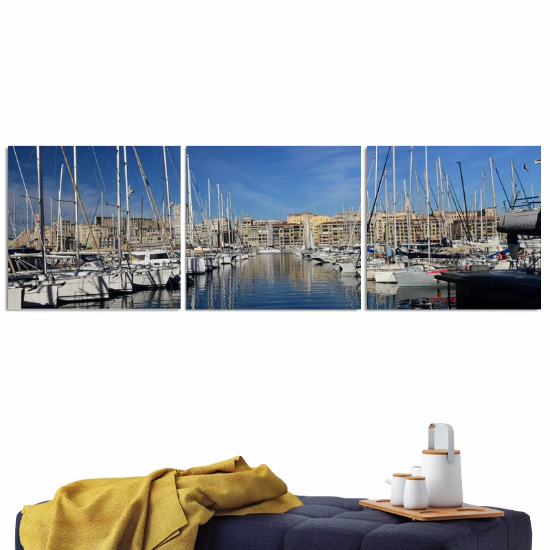 

Marseille Canvas Poster Canvas Painting Modern Oil Painting on Canvas Custom Print Painting Sets Camera Instant Print Tableau