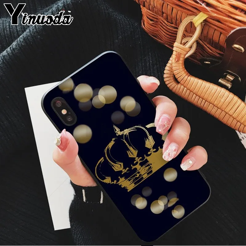 Yinuoda Принцесса Корона шаблон ТПУ Мягкие аксессуары для телефонов сотовый телефон