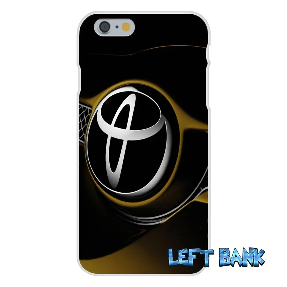 Для TRD Toyota Racing логотип мягкий Силиконовый ТПУ Прозрачный чехол для iPhone 4 4S 5 5S 5C SE 6 6S
