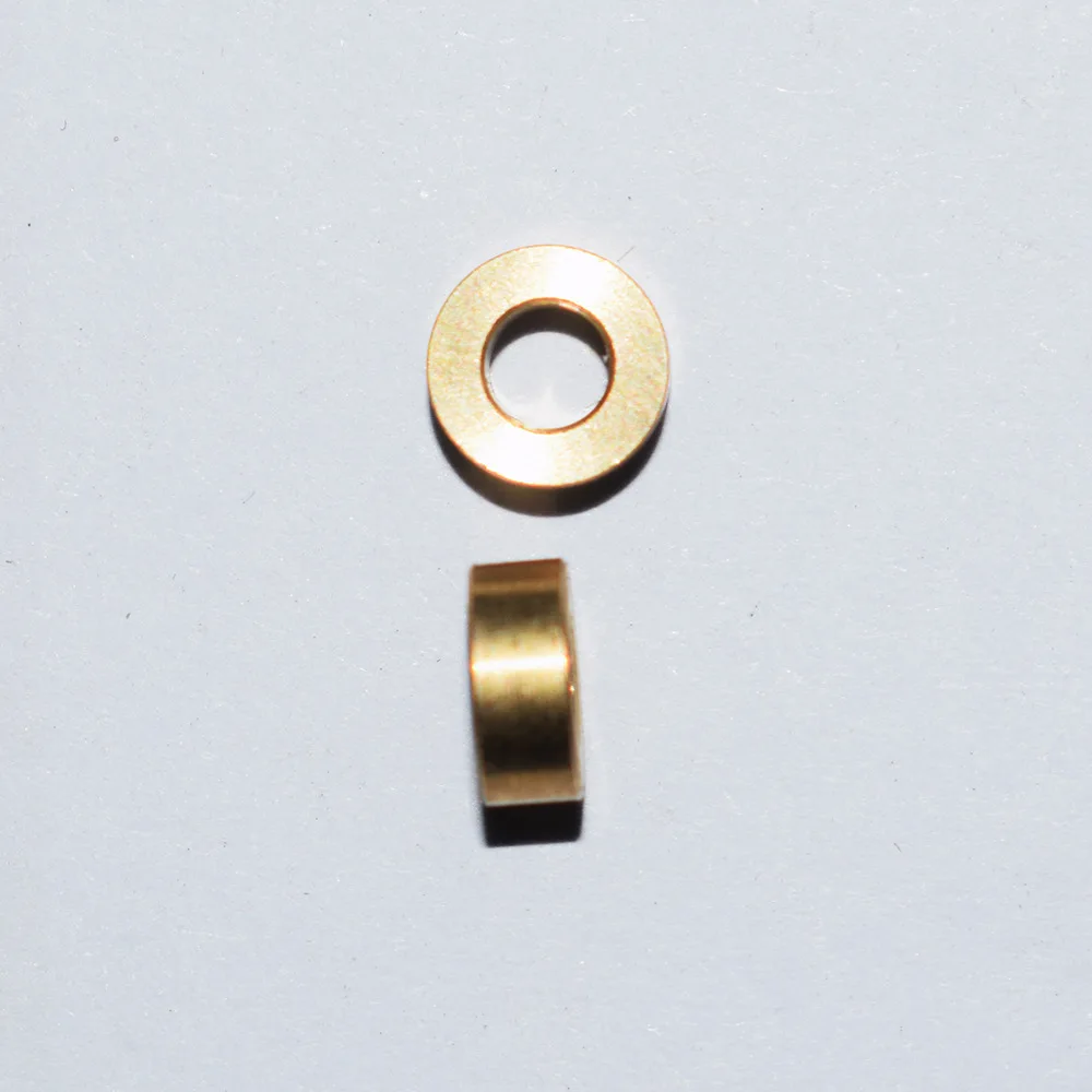 10/100pcs 2mm hole OD 6mm Brass bushings/metal bearings/diy toy part/technology model parts/rc car robot /baby toys 62B | Игрушки и