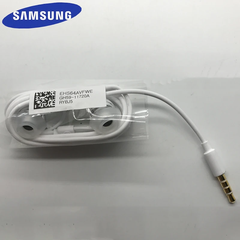 Оригинальные наушники SAMSUNG EHS64 оптовая продажа проводные 3 5 мм с микрофоном для