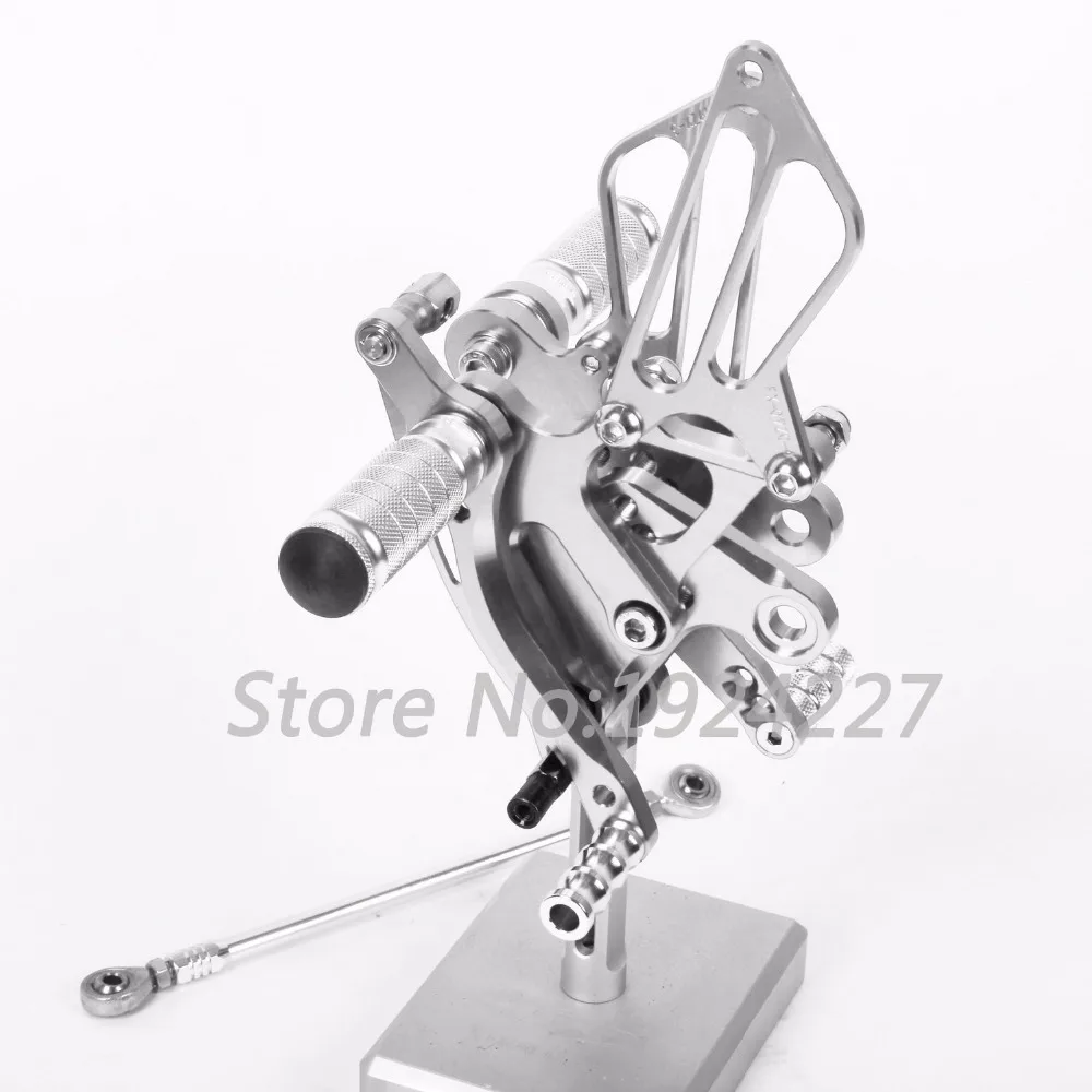 CNC подножки Rearsets задние комплекты тормозной сдвиг мотоцикла для Kawasaki NINJA 250R/EX250