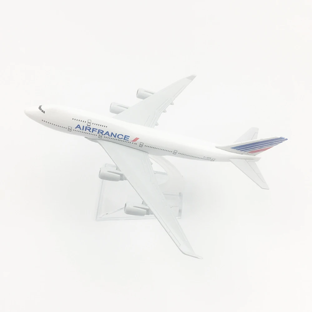 1/400 весы летательный аппарат Boeing 747 Air Франция 16 см сплав модель B747 игрушки для