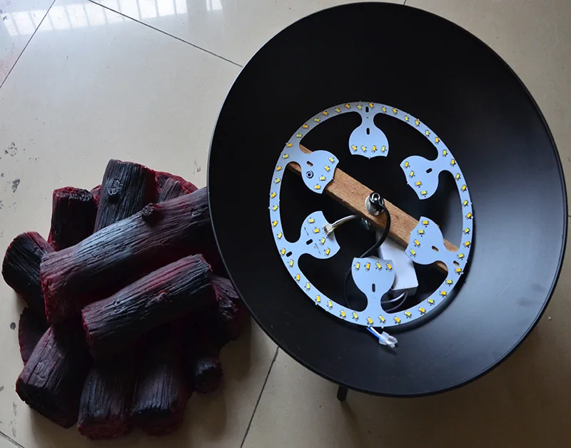 

Simulation Brazier Fake Flame LED Light Electronic Halloween Wedding Decoration Props Festival Birthday Gift Home Bar Ktv Decor