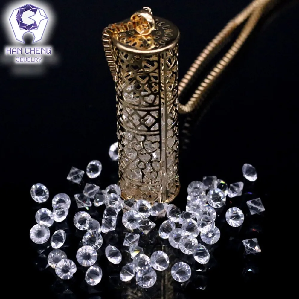 Модные полые резные колонны клетка заполнение горного хрусталя заявление