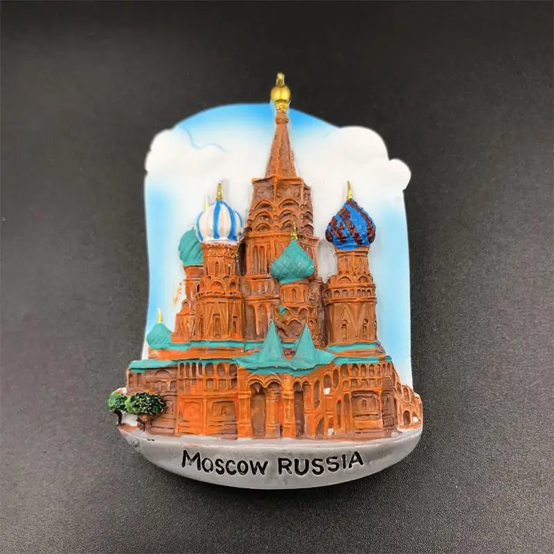 3D магнит на холодильник из смолы Австрия Малайзия Таиланд Сингапур Россия