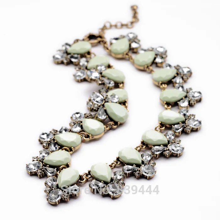 Blessed ювелирные изделия Топ заявление ожерелье хорошие драгоценные камни лунный