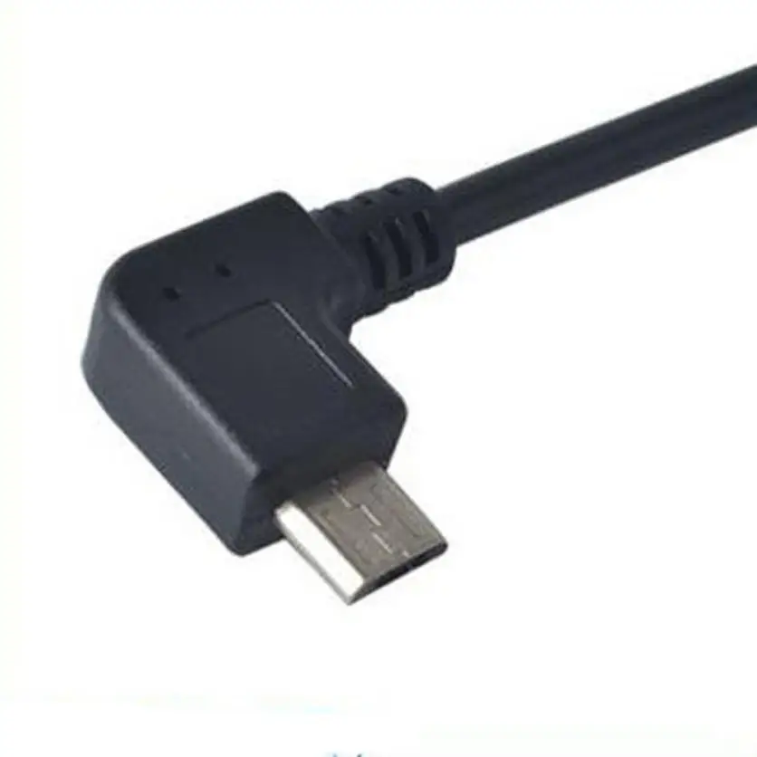New USB 2.0 OTG Female to 90 Degree Angled Micro Male Cable Cord Adapter JUL21 Drop shipping 25 | Электроника