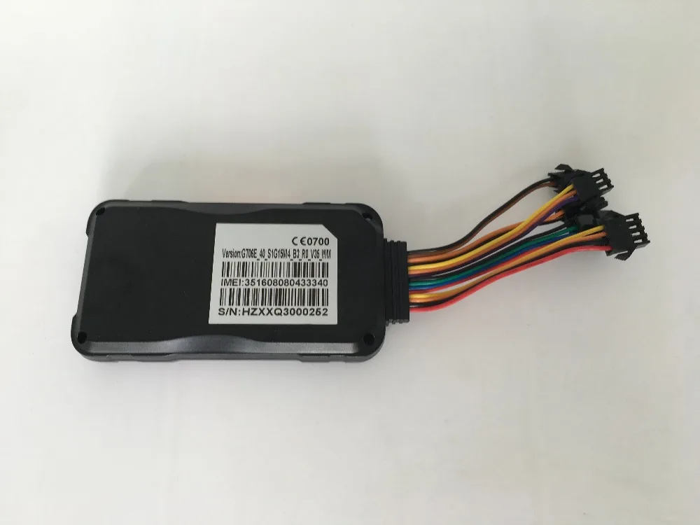 Новейший 3G GPS автомобиль/грузовик трекер GT06E поддержка отключения