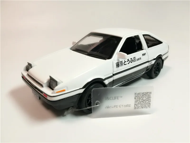 1:28 игрушечная машинка, начальная D AE86, металлическая игрушка, литая машинка, литые под давлением и игрушечные транспортные средства, модель автомобиля, миниатюрная модель автомобиля, игрушки для детей