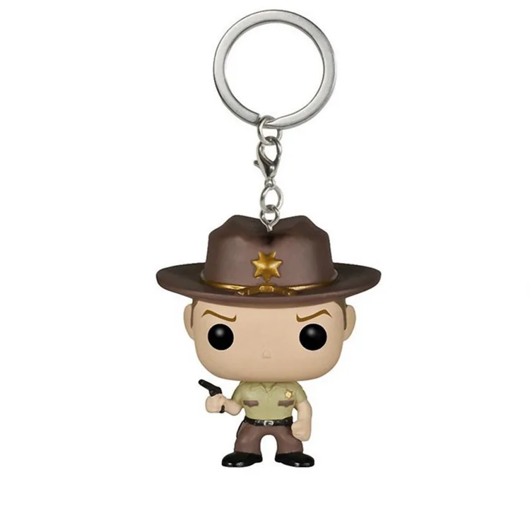 rick hat 50 шт./компл. брелок игрушка чудо-женщина Сейлор Мун очень странные дела Чаки baymax Dragon Ball Наруто-куклы - Цвет: rick hat